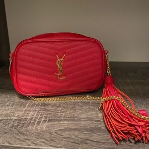 Mini Saint Laurent crossbody leather